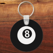 Pool Billiards American Flag Gift Sleutelhanger (Voorkant)