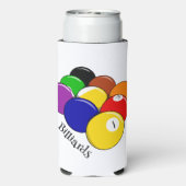 Pool Billiards Design Seltzer Koelbox Blikjeskoeler (Seltzer Achterkant)