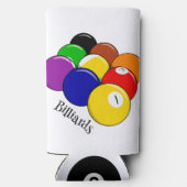 Pool Billiards Design Seltzer Koelbox Seltzer Blikjeskoeler (Achterkant)