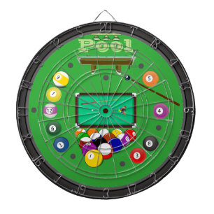 Pool (Billiards) Multi-Target Dartboard Dartbord