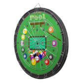 Pool (Billiards) Multi-Target Dartboard Dartbord (Voorkant Rechts)