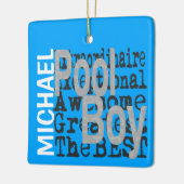 Pool Boy Extraordinaire CUSTOM Keramisch Ornament (Links)