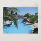pool briefkaart (Voorkant)