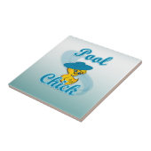 Pool Chick #3 Tegeltje (Zijkant)