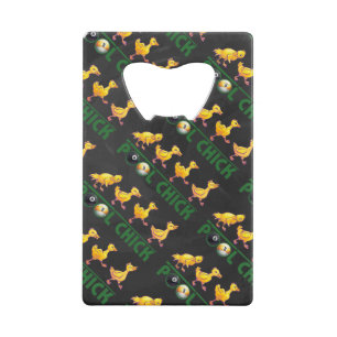 Pool Chick Creditkaart Flessenopener