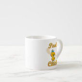 Pool Chick Espresso Kop (Voorkant rechts)