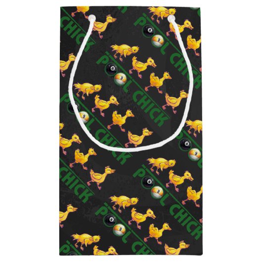 Pool Chick Klein Cadeauzakje (Achterkant)