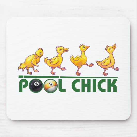 Pool Chick Muismat (Voorkant)