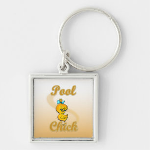 Pool Chick Sleutelhanger