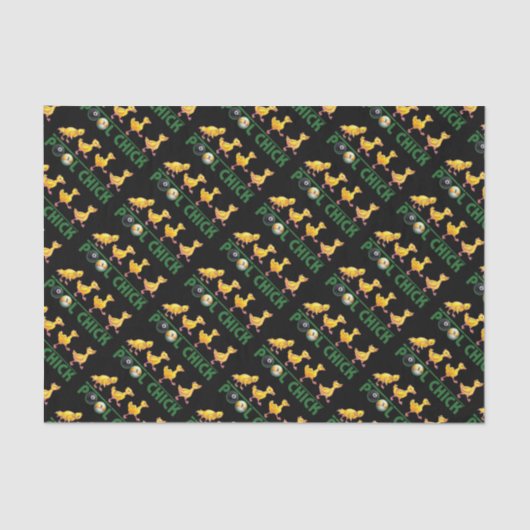 Pool Chick Tissuepapier (Voorkant)