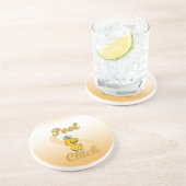 Pool Chick Zandsteen Onderzetter (Zijkant)