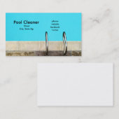 Pool Cleaner Visitekaartje (Voorkant / Achterkant)