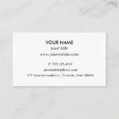 Pool Cleaning Repairing Services logo professionee Visitekaartje (Achterkant)