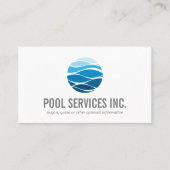 Pool Cleaning Repairing Services logo professionee Visitekaartje (Voorkant)