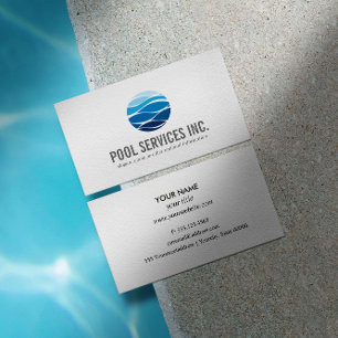 Pool Cleaning Repairing Services logo professionee Visitekaartje
