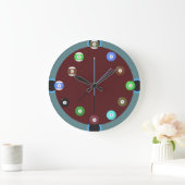Pool Clock Grote Klok (Huis)