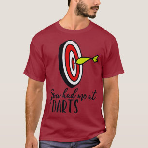 Pool Darts Biljart Grafische Decor Darts Pool T-shirt