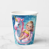 Pool Days Papieren Bekers (Voorkant)