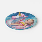 Pool Days Papieren Bordje (Gekanteld)