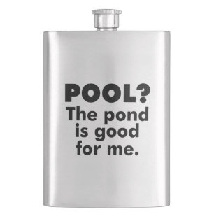Pool? De Pond is goed voor mij. Flacon
