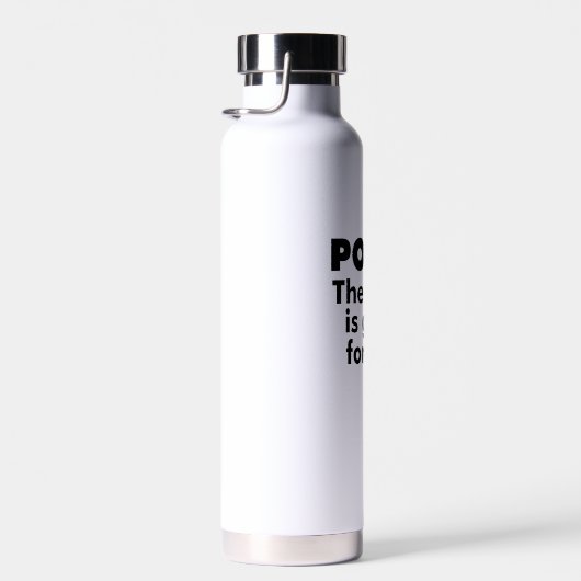 Pool? De Pond is goed voor mij. Waterfles (Rechts)