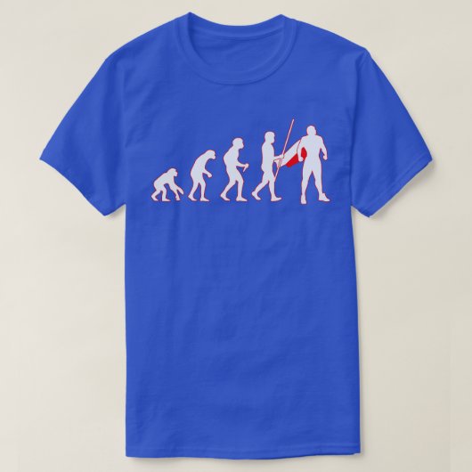 Pool-evolutie T-shirt (Design voorkant)