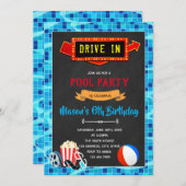 Pool filmstation in partijnummer kaart (Voorkant / Achterkant)