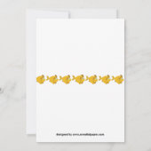 Pool Fish Ball - Pool Party Invitation Kaart (Achterkant)