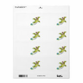 Pool Floaty Etiket (Full Sheet)