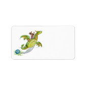 Pool Floaty Etiket (Voorkant)
