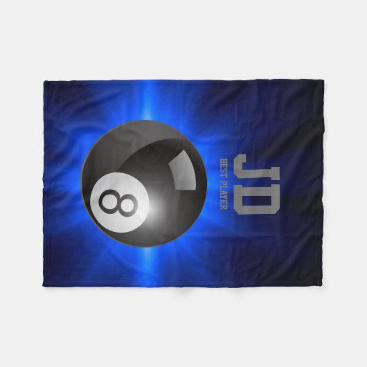 Pool Game | Beste speler Fleece Deken (Voorkant (Horizontaal))