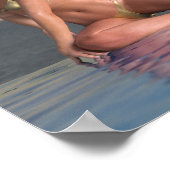 Pool Girl Reby Sky Poster (Hoek)