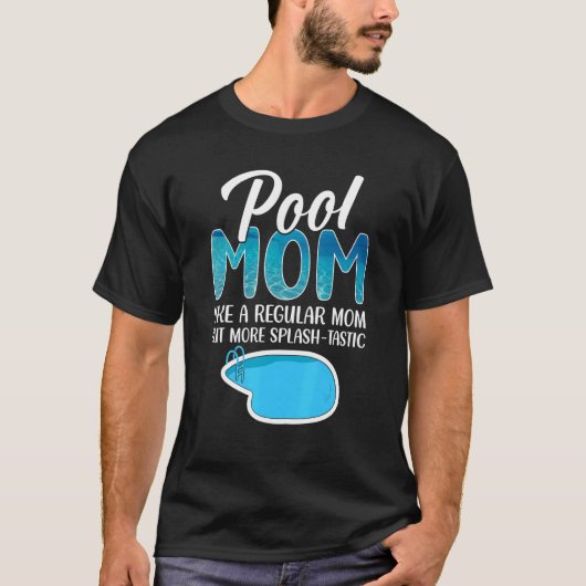 Pool Guy-Eigenaar van Pool Maintenance & Pool T-shirt (Voorkant)