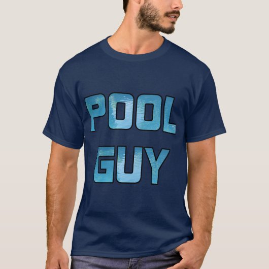 Pool Guy T-shirt (Voorkant)