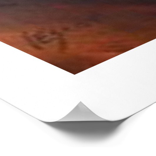 Pool Hall-Valerie Vescovi Poster (Hoek)