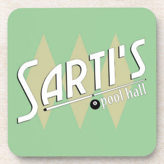 Pool Hall van Sarti Bier Onderzetter