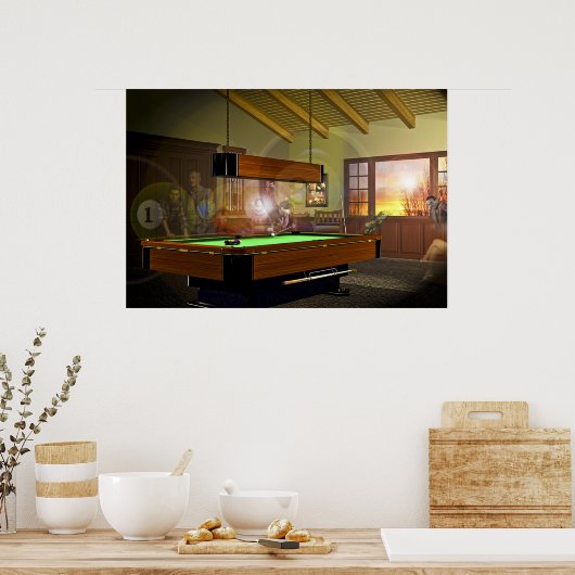 Pool-hosts Poster (Keuken)