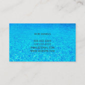 Pool Hot Tub Jacuzzi-installatiereparatie Visitekaartje (Achterkant)