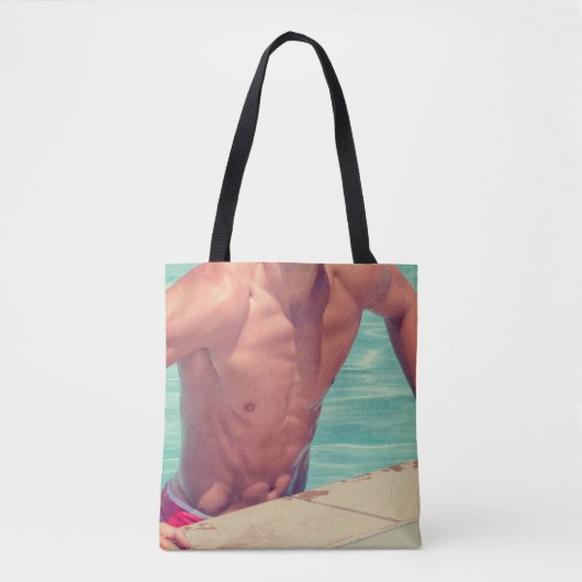 Pool Hottie Tote Bag (Voorkant)
