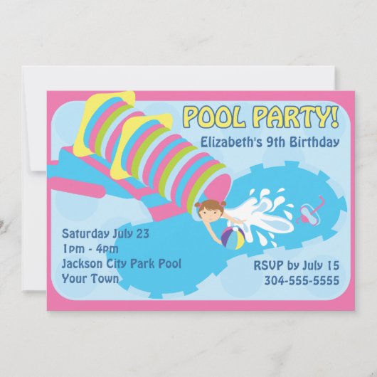 Pool in waterdij kaart (Voorkant)