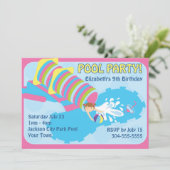 Pool in waterdij kaart (Staand voorkant)