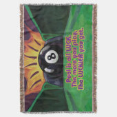 Pool is Luck Deken (Voorkant Verticaal)