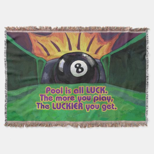 Pool is Luck Deken (Voorkant)