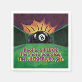 Pool is Luck Servetten