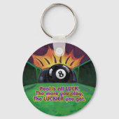 Pool is Luck Sleutelhanger (Voorkant)