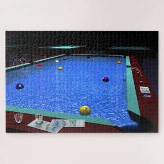 Pool Jigzaag Puzzle Legpuzzel