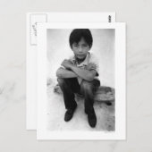 pool kind 2-post kaart (Voorkant / Achterkant)