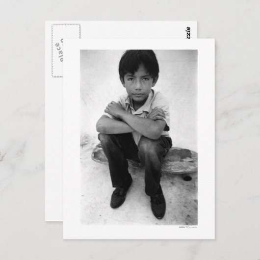 pool kind 2-post kaart (Voorkant / Achterkant)