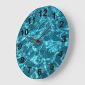 Pool-klok rond grote klok (Hoek)