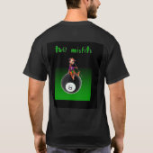 Pool League Team Shirten - De misstanden T-shirt (Achterkant)